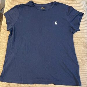 Polo by Ralph Lauren Navy Tee size medium